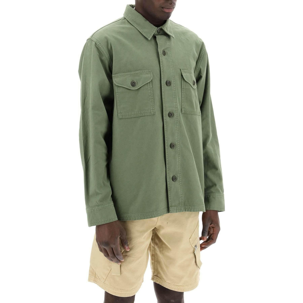 FILSON - Green Cotton Overshirt - JOHN JULIA