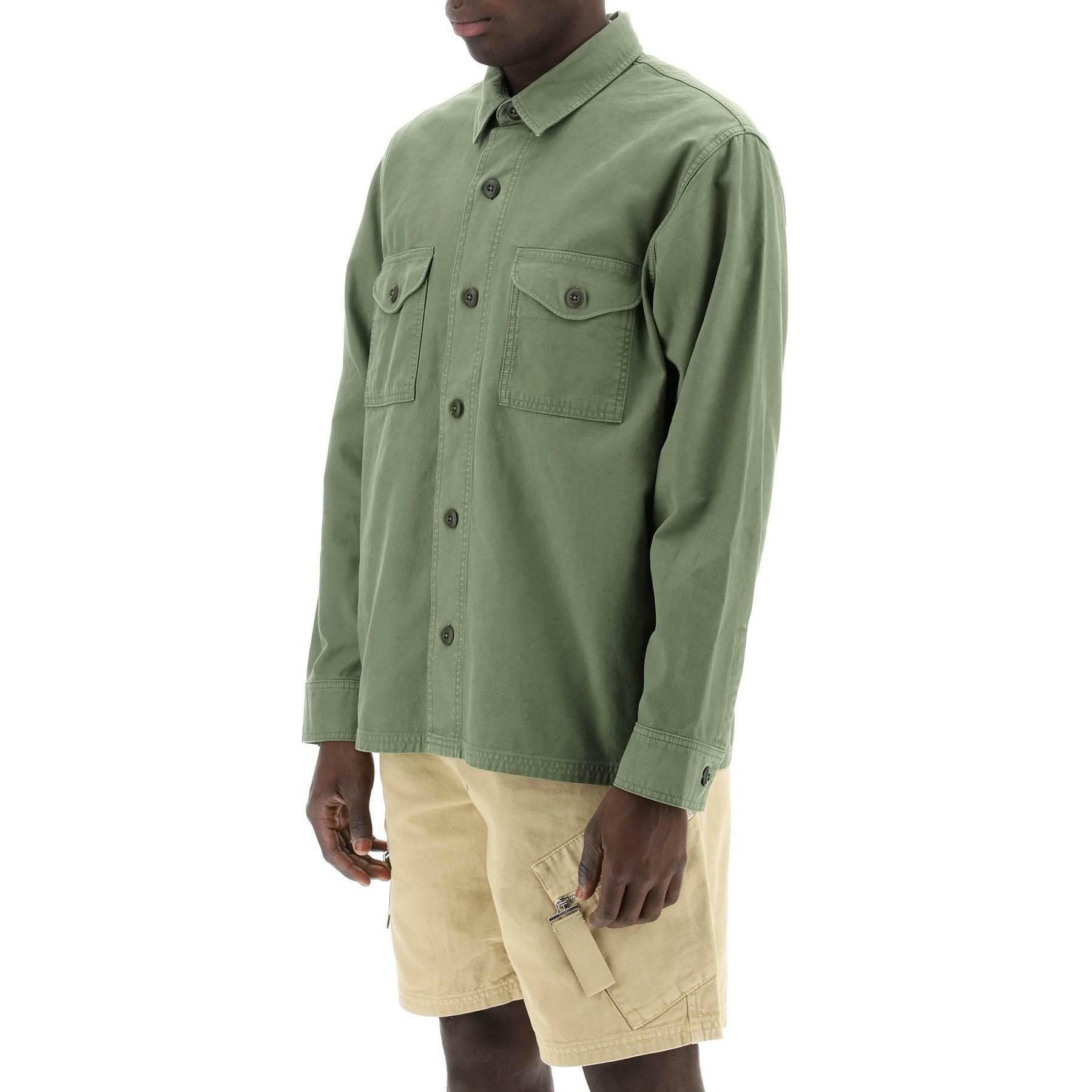 Green Cotton Overshirt FILSON JOHN JULIA.