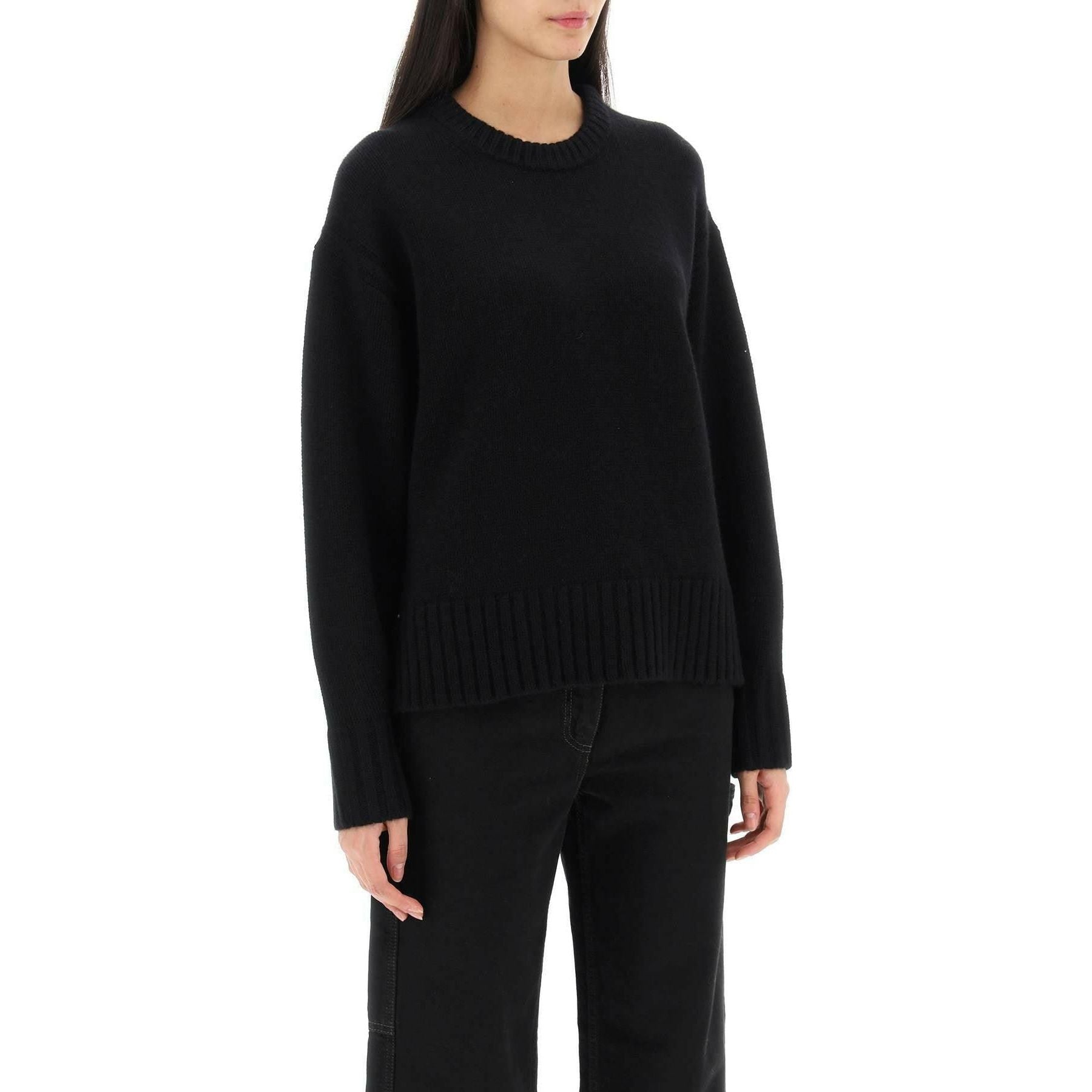 Crew Neck Sweater In Cashmere GUEST IN RESIDENCE JOHN JULIA.