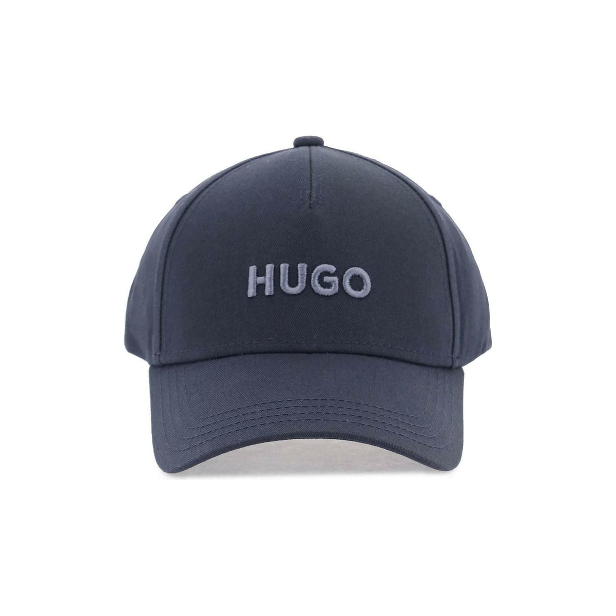 HUGO - Dark Blue Jude Embroidered Cotton Baseball Cap - JOHN JULIA