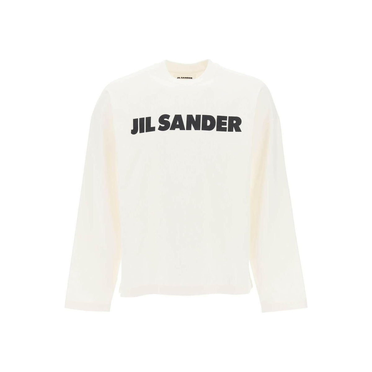 JIL SANDER - Long Sleeved Cotton T-Shirt - JOHN JULIA
