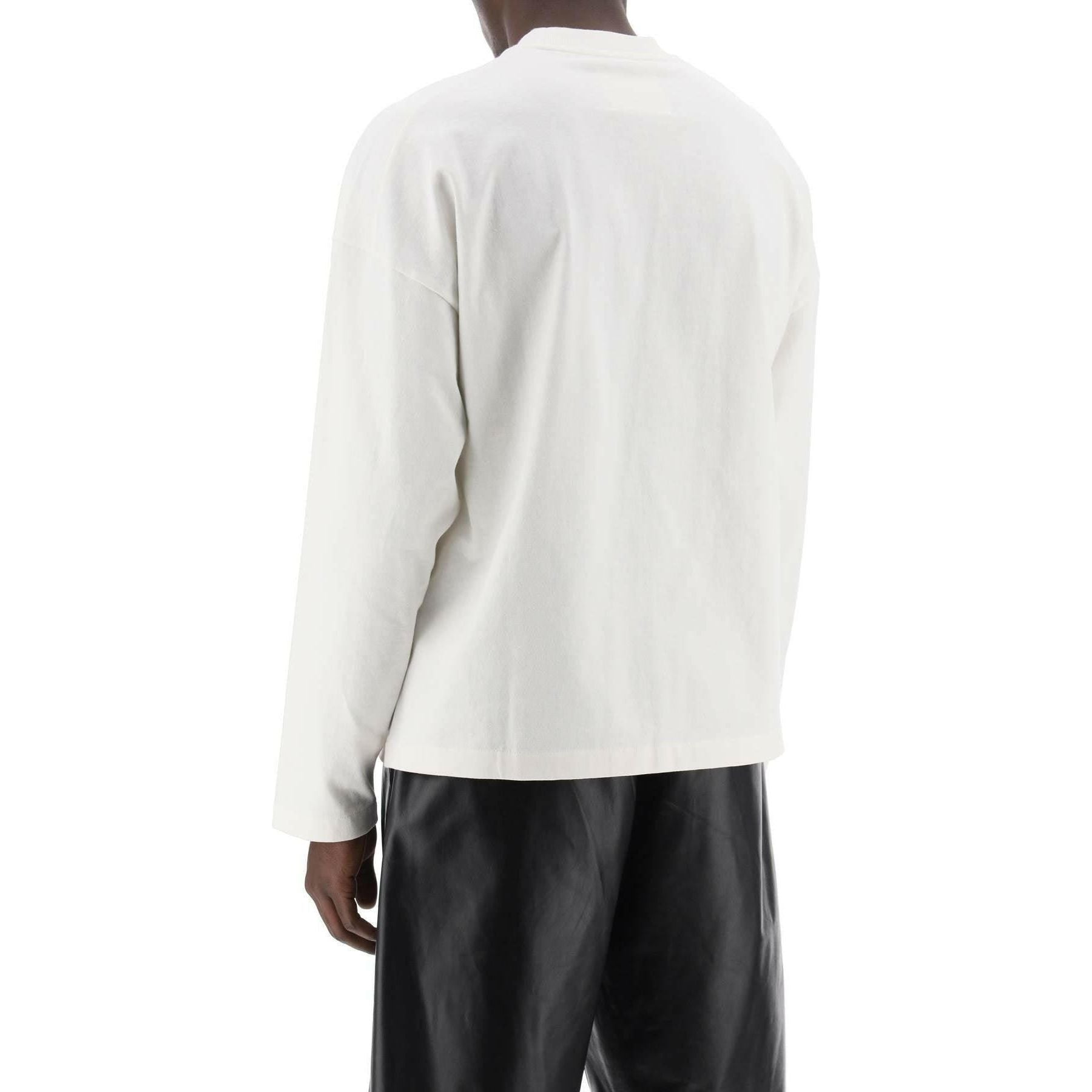 Long Sleeved Cotton T-Shirt JIL SANDER JOHN JULIA.