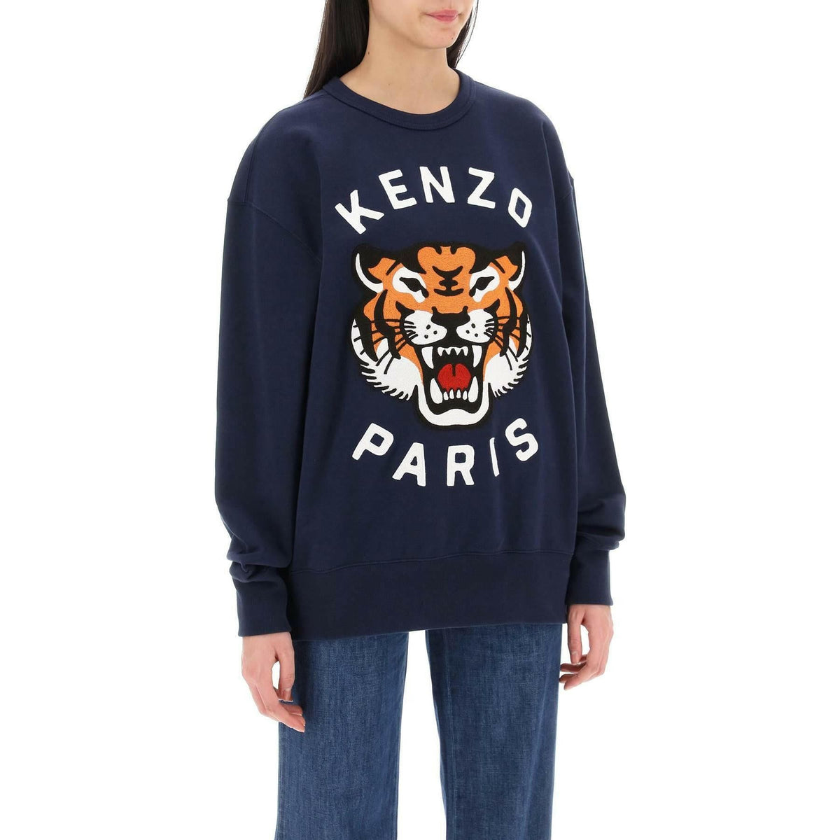 KENZO - Lucky Tiger' Oversized Sweatshirt - JOHN JULIA