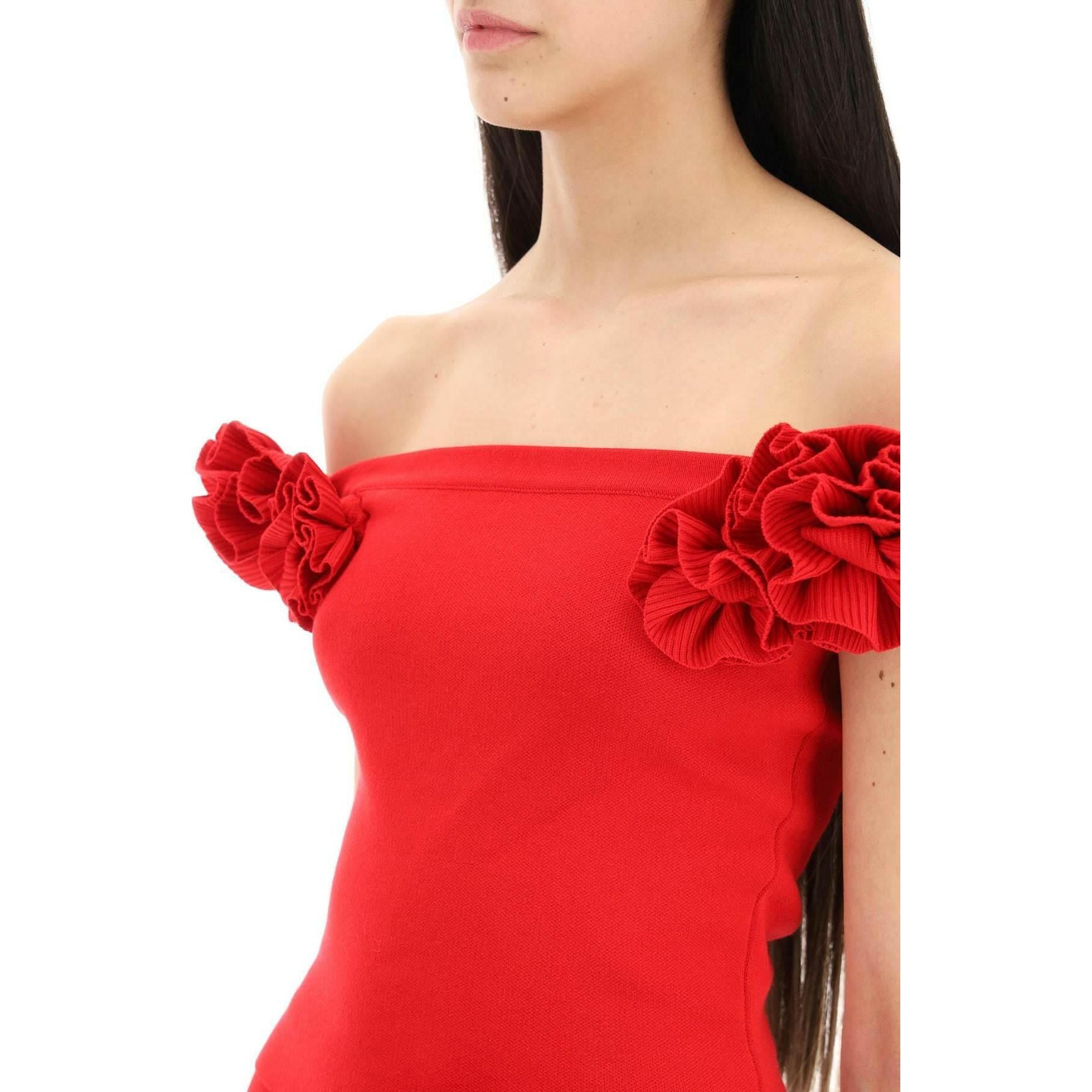Fitted Top With Roses MAGDA BUTRYM JOHN JULIA.