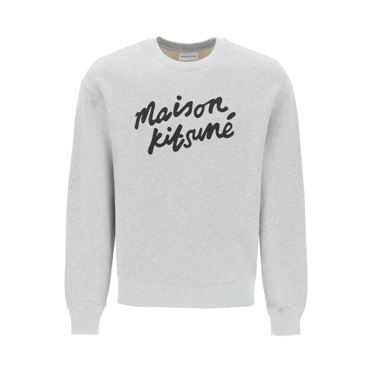 MAISON KITSUNE - Crewneck Sweatshirt With Logo - JOHN JULIA