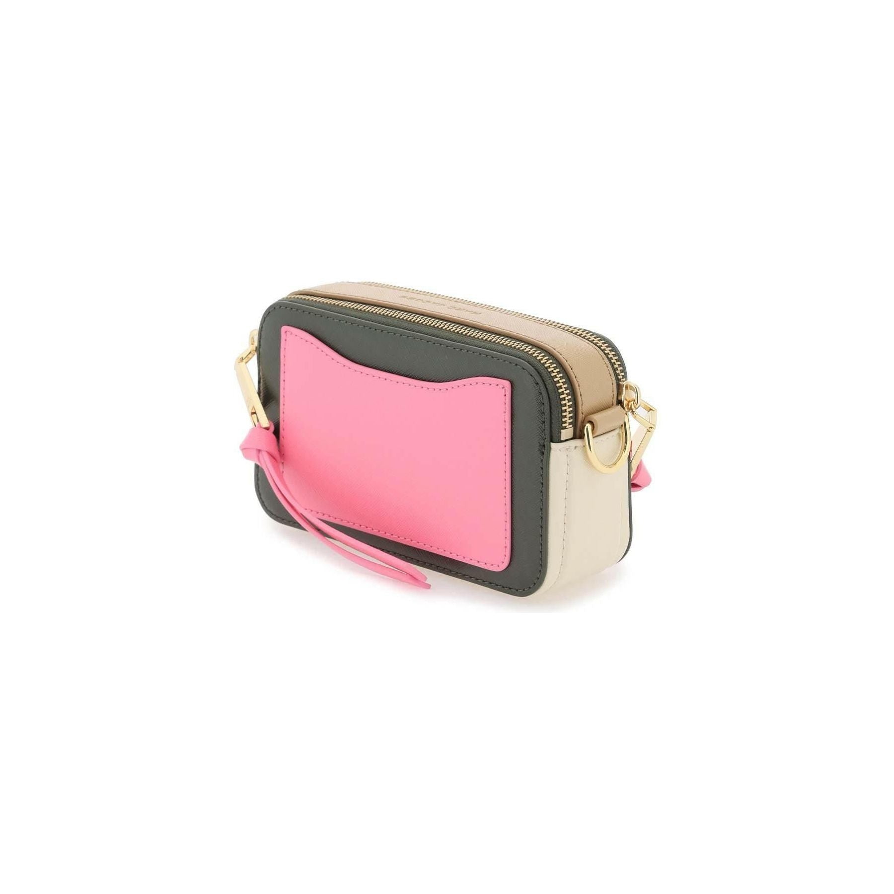 Forest Green and Pink Multi The Snapshot Camera Bag MARC JACOBS JOHN JULIA.