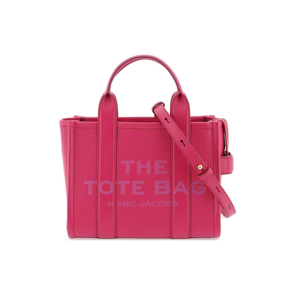 Lipstick Pink The Leather Small Tote Bag MARC JACOBS JOHN JULIA.