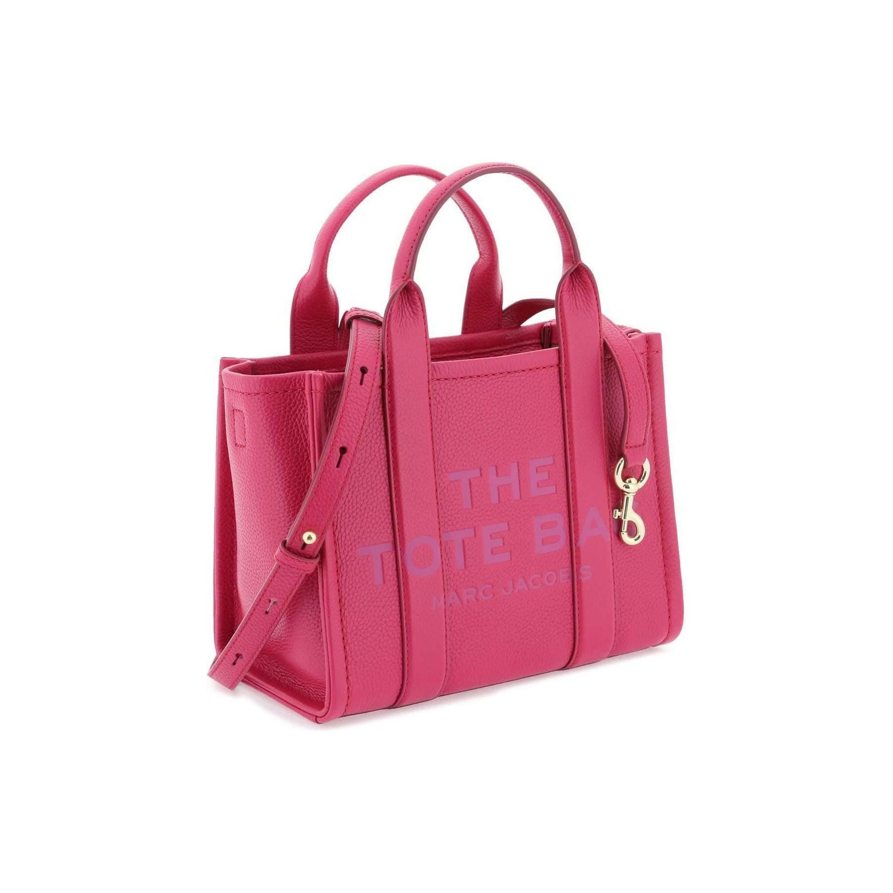 Lipstick Pink The Leather Small Tote Bag MARC JACOBS JOHN JULIA.