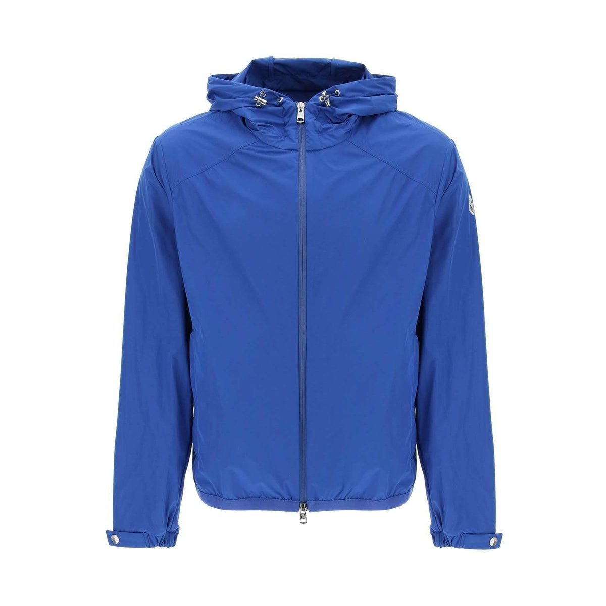 MONCLER - Bright Blue Clapier Hooded Jacket - JOHN JULIA