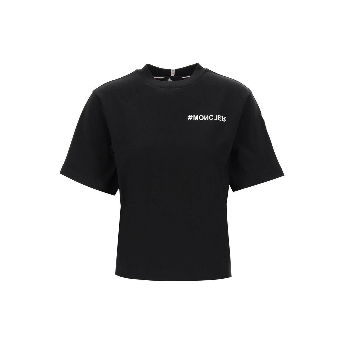 MONCLER GRENOBLE - T-Shirt Con Applicazione Logo - JOHN JULIA