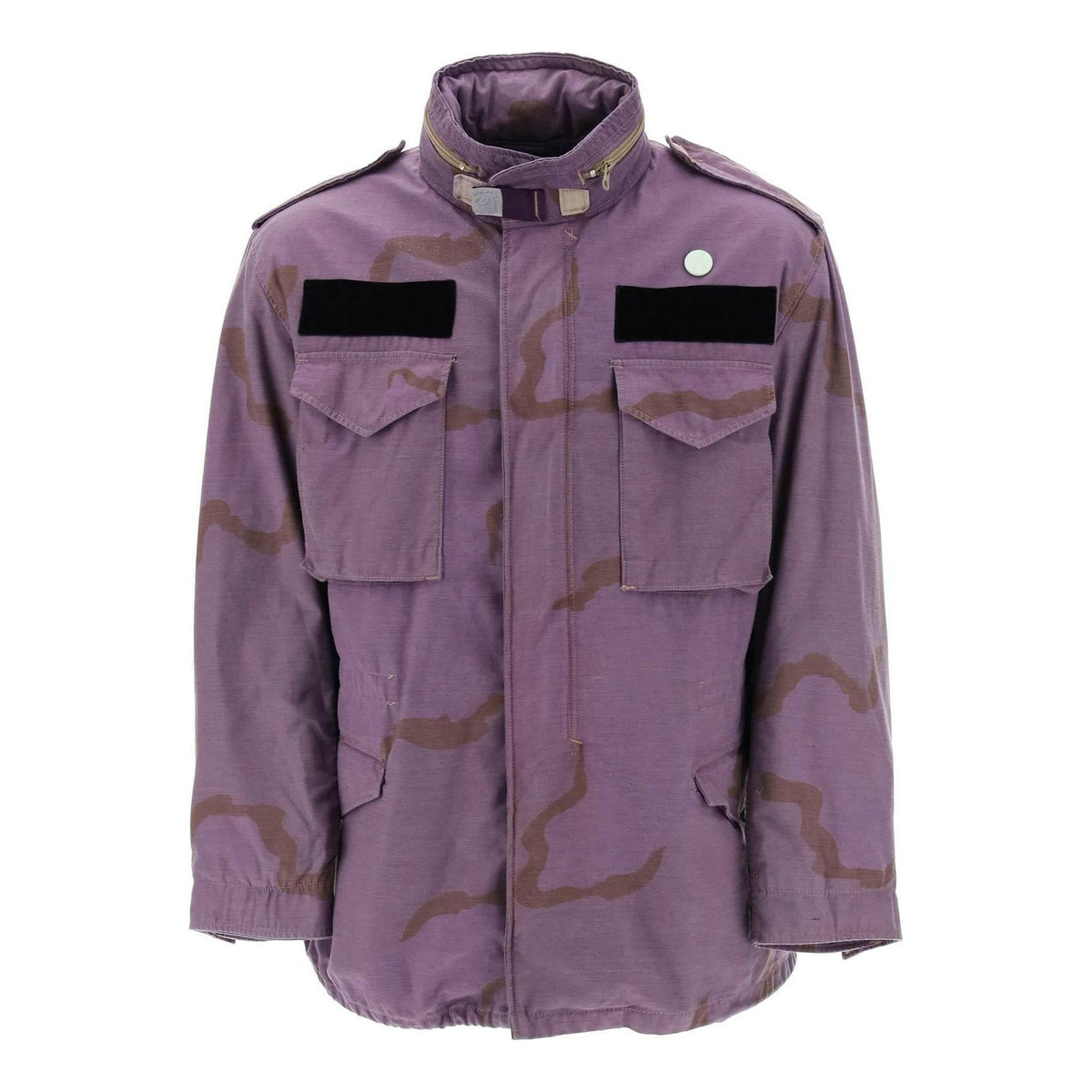 OAMC - Field Jacket In Cotton With Camouflage Pattern - JOHN JULIA