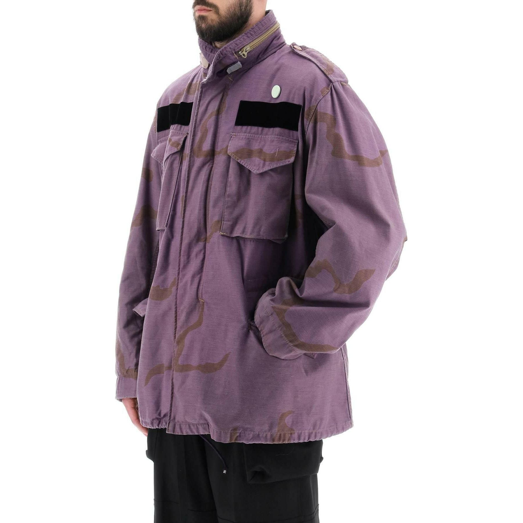 Field Jacket In Cotton With Camouflage Pattern OAMC JOHN JULIA.