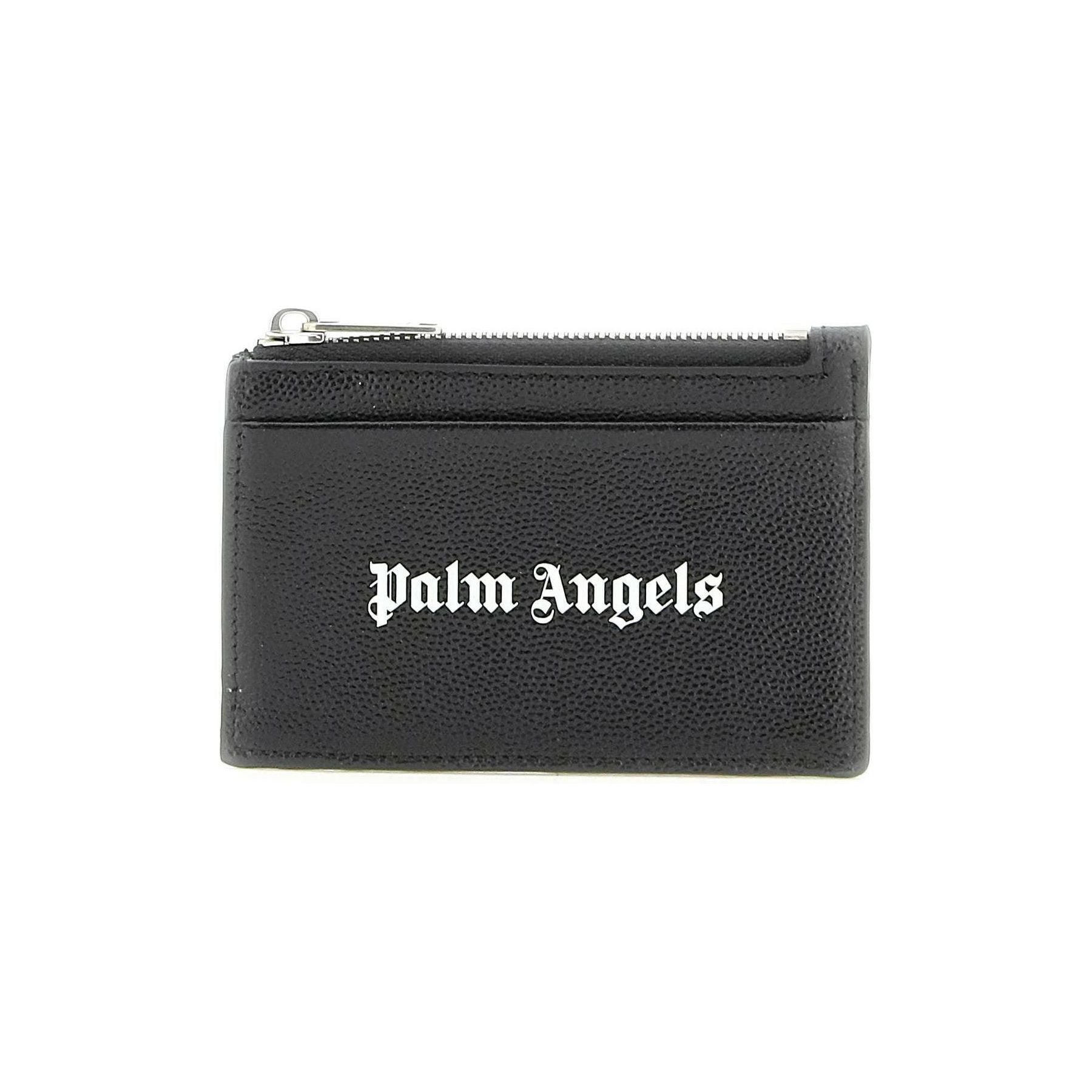 Leather Cardholder With Logo PALM ANGELS JOHN JULIA.