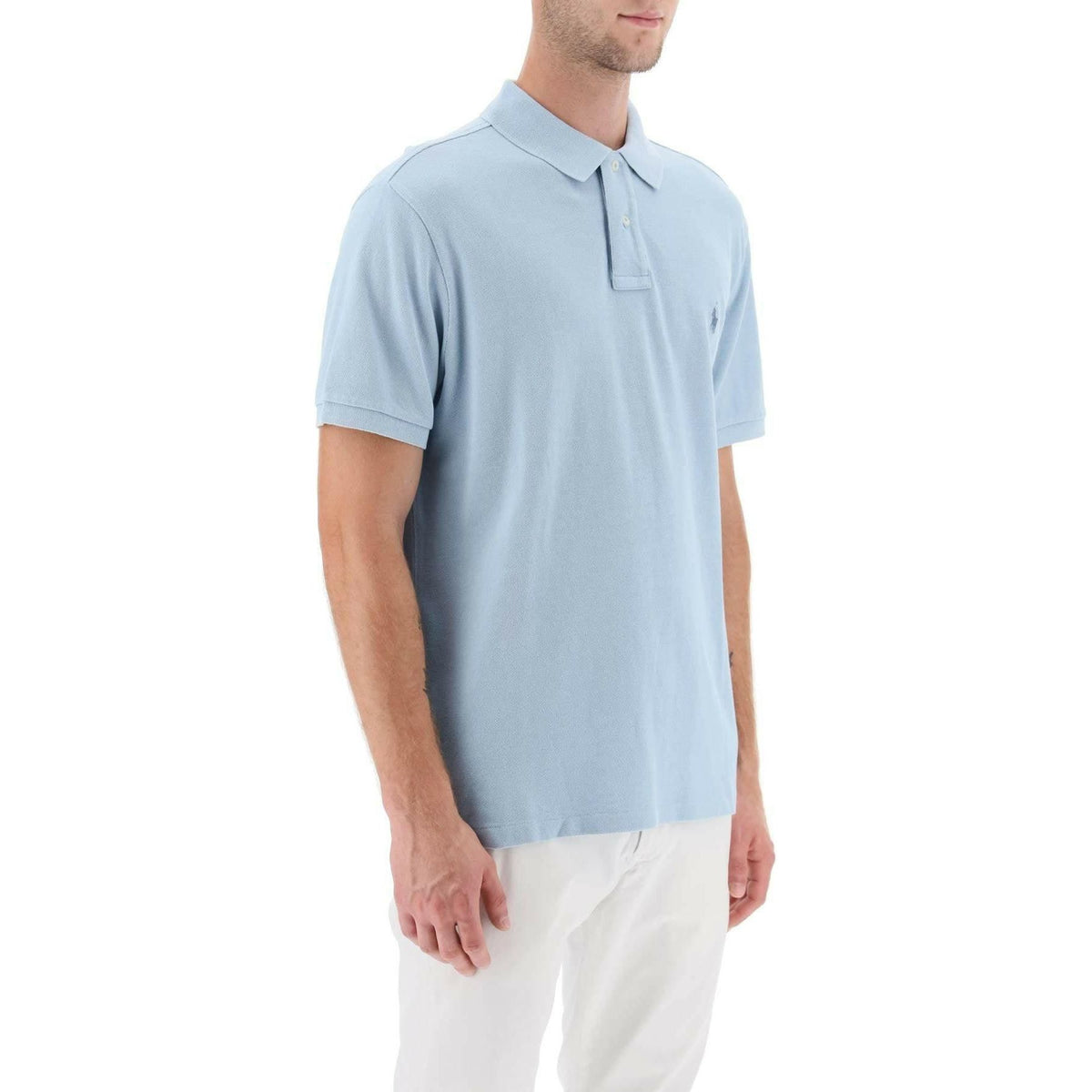 POLO RALPH LAUREN - Pique Cotton Polo Shirt - JOHN JULIA