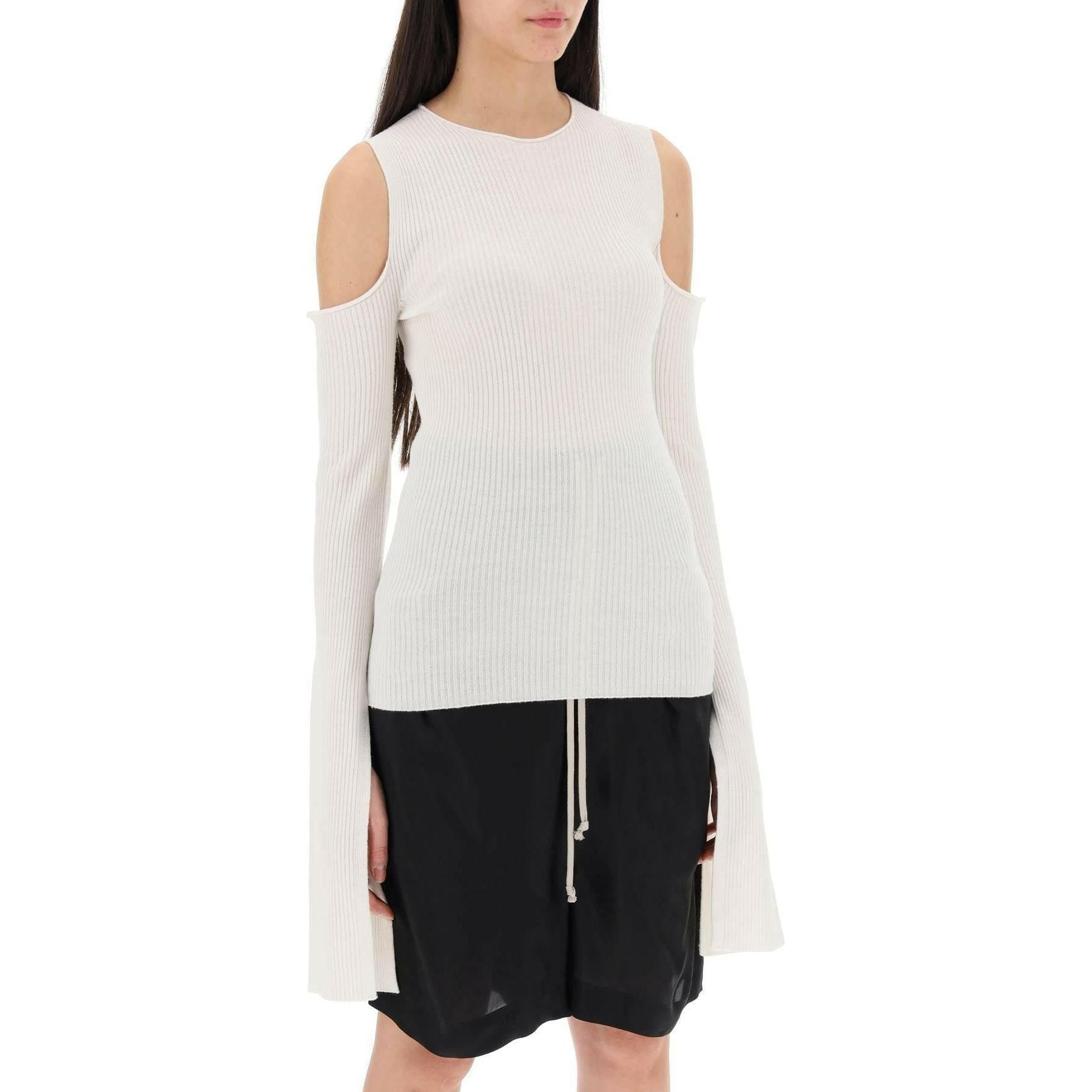 Sweater With Cut Out Shoulders RICK OWENS JOHN JULIA.