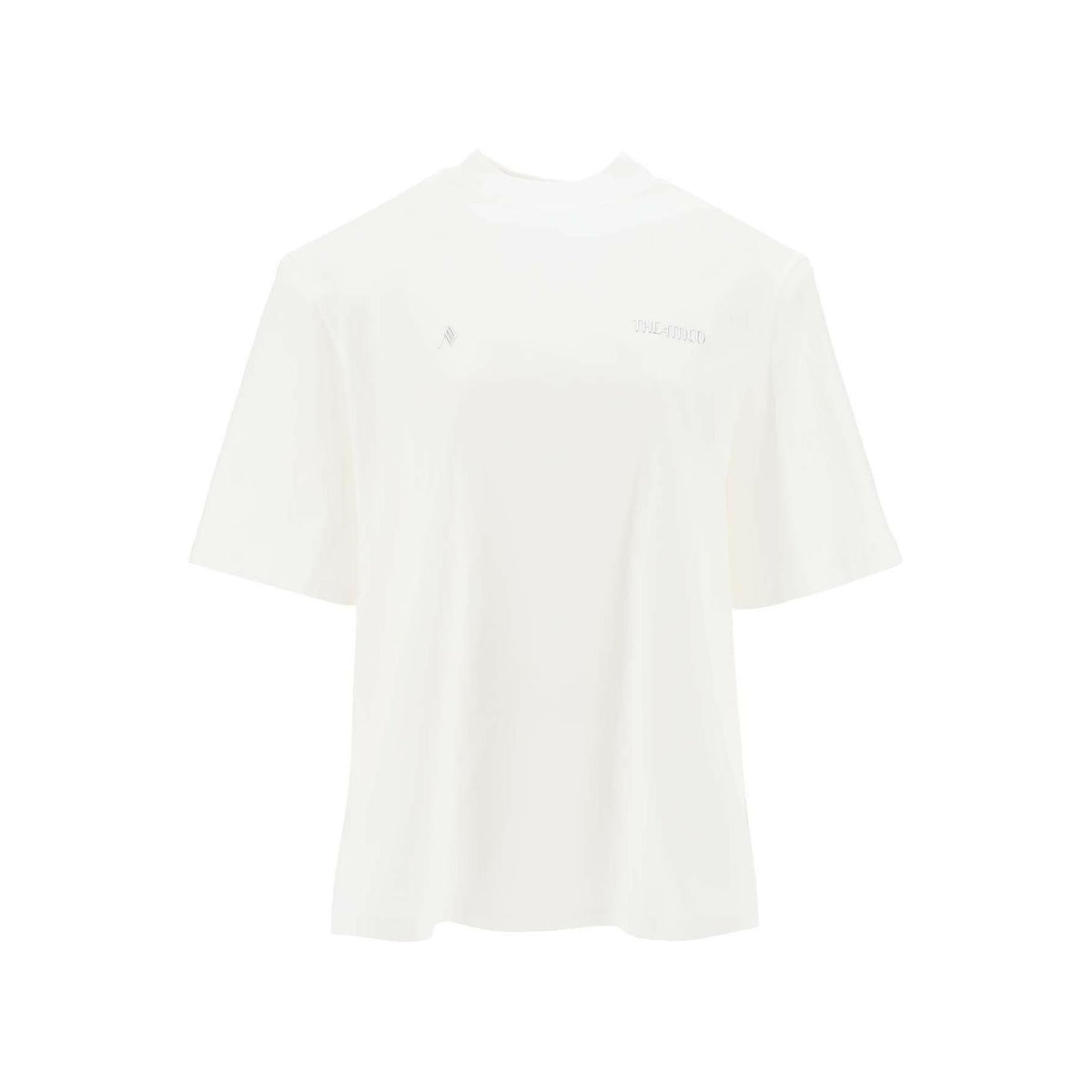 THE ATTICO - The Attico Kilie Oversized T-Shirt With Padded Shoulders - JOHN JULIA