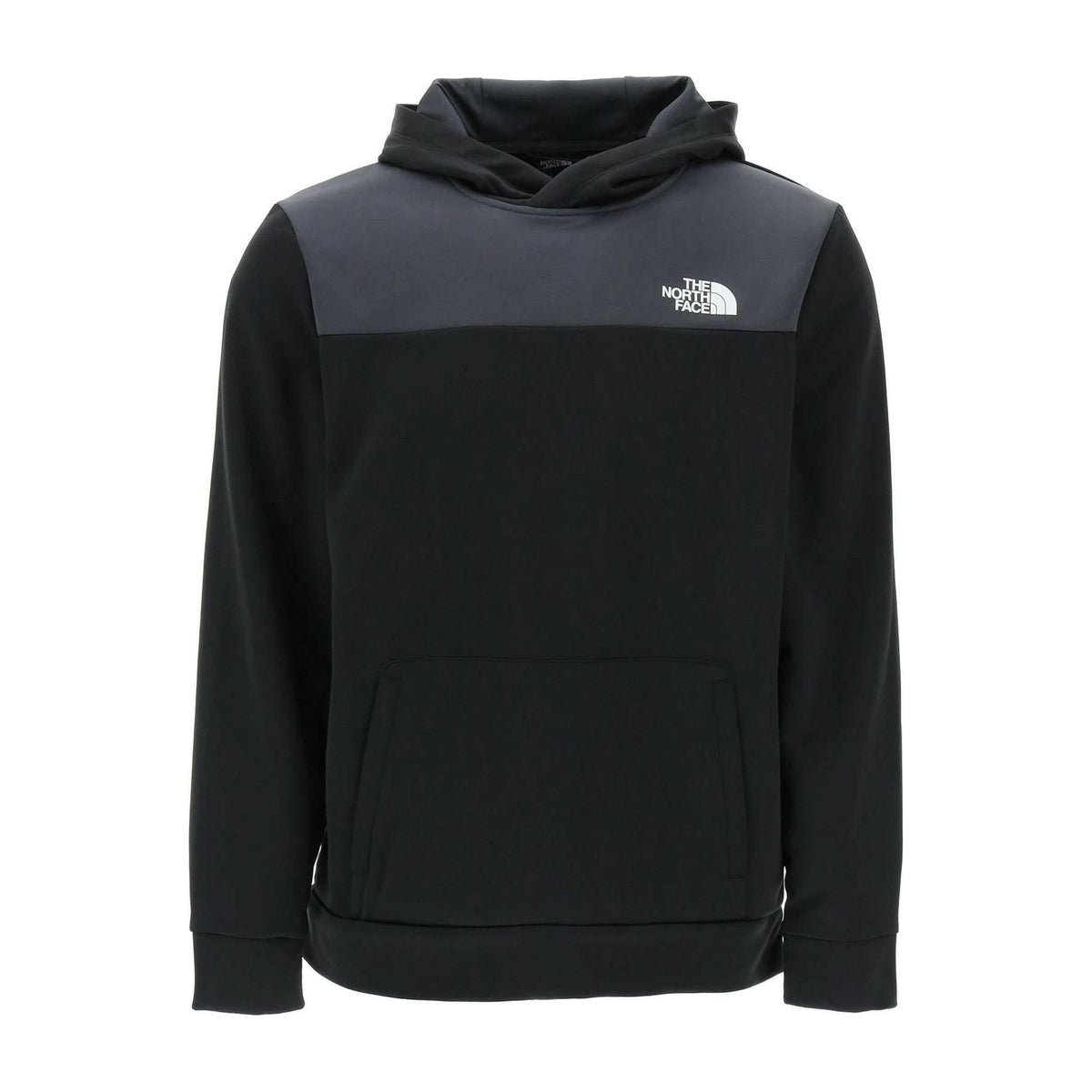 Black and Asphalt Gray Reaxion Hooded Sweater THE NORTH FACE JOHN JULIA.