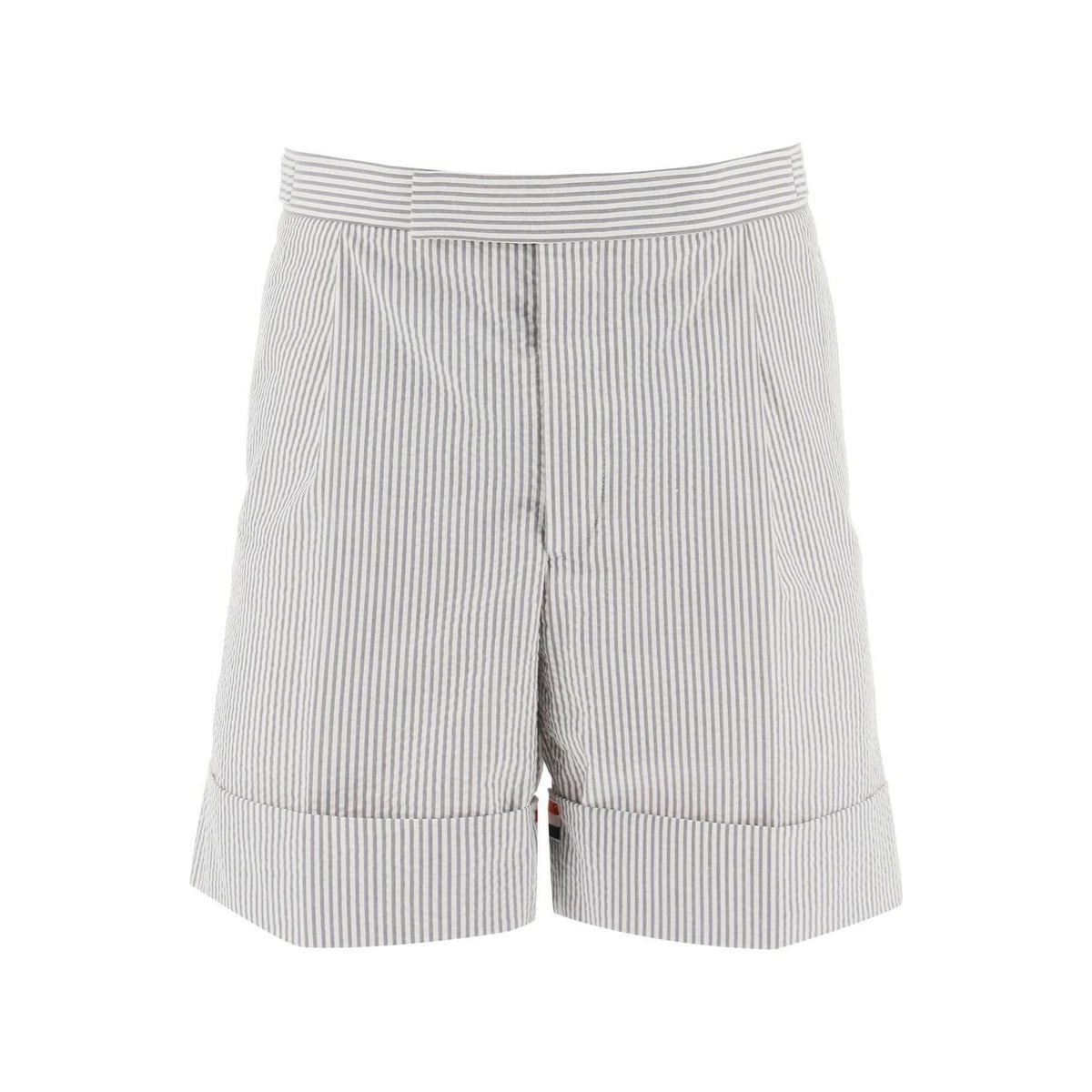 Striped Shorts With Tricolor Details THOM BROWNE JOHN JULIA.