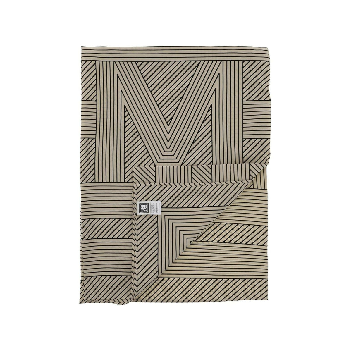 TOTEME - Silk Monogram Striped Foulard - JOHN JULIA