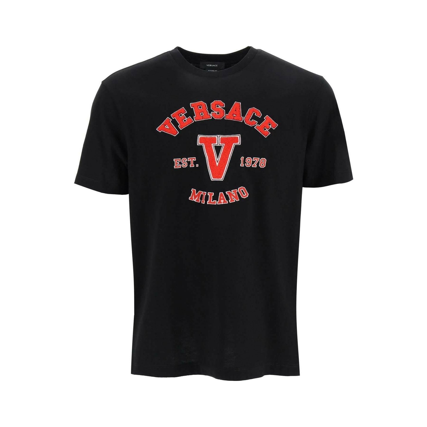 Mitchel Logo Varsity T-Shirt VERSACE JOHN JULIA.
