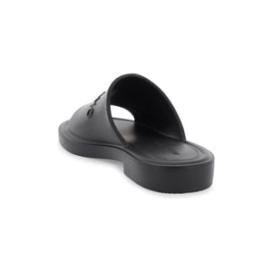 Black Rubber Sandals FERRAGAMO JOHN JULIA.