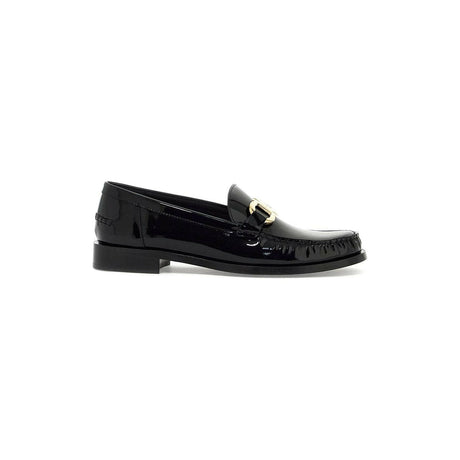 Patent Leather Maryan Loafers.