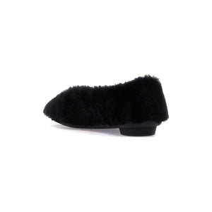 FERRAGAMO-Noella Shearling Flats -JOHN JULIA.