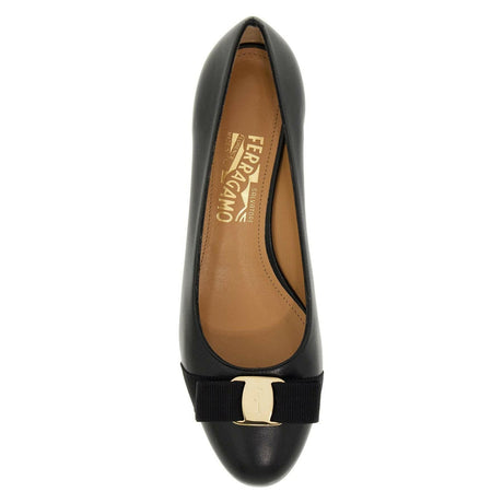 Vara Soft Nappa Leather Pumps.