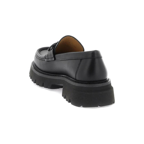 Florian Gancini Leather Loafers.