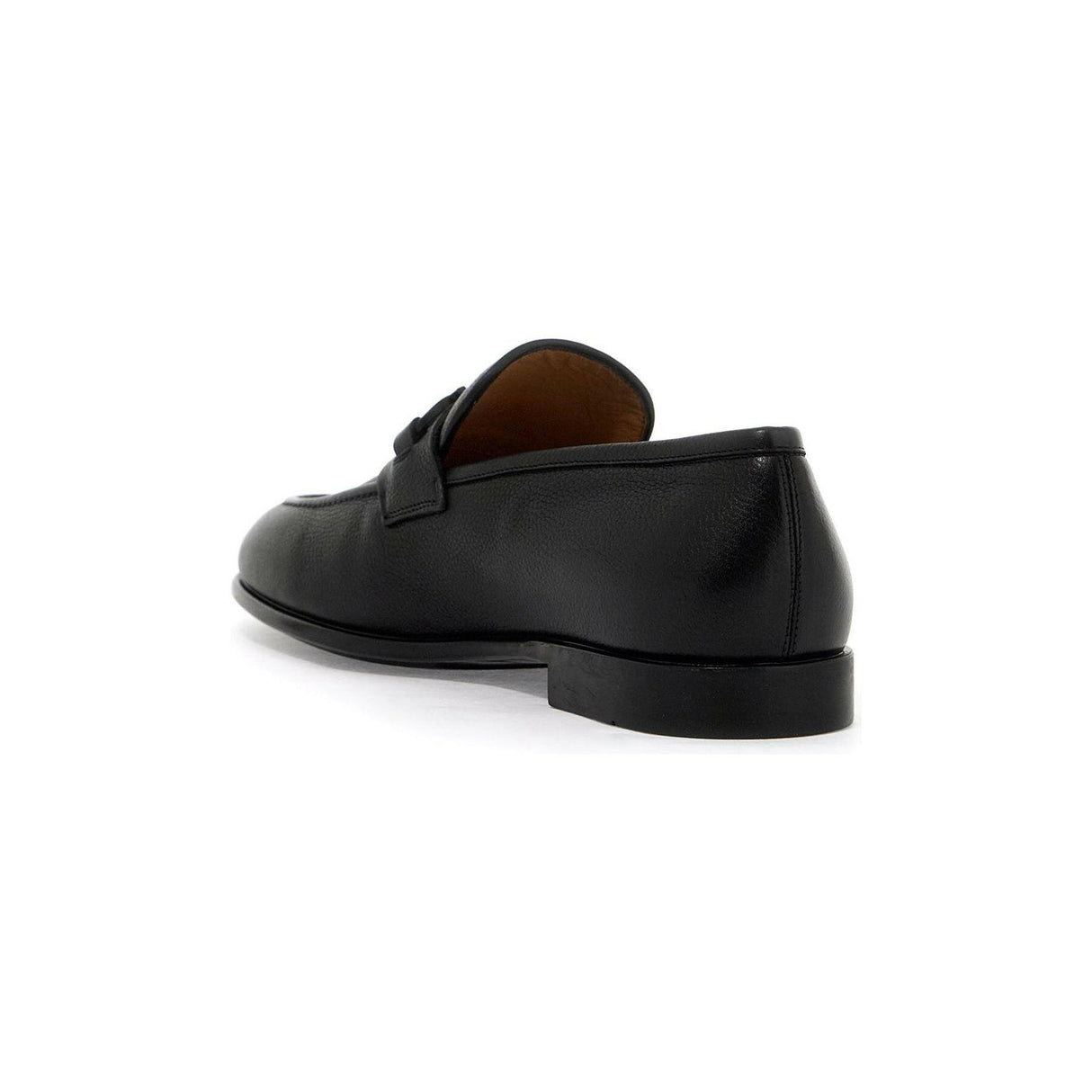 Foster Leather Gancini Loafers.