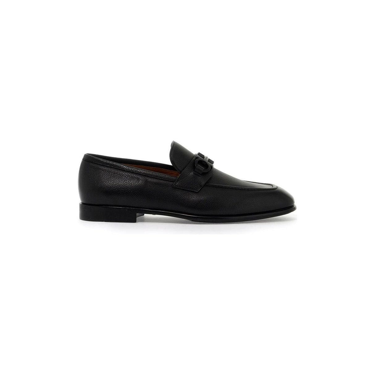 Foster Leather Gancini Loafers.