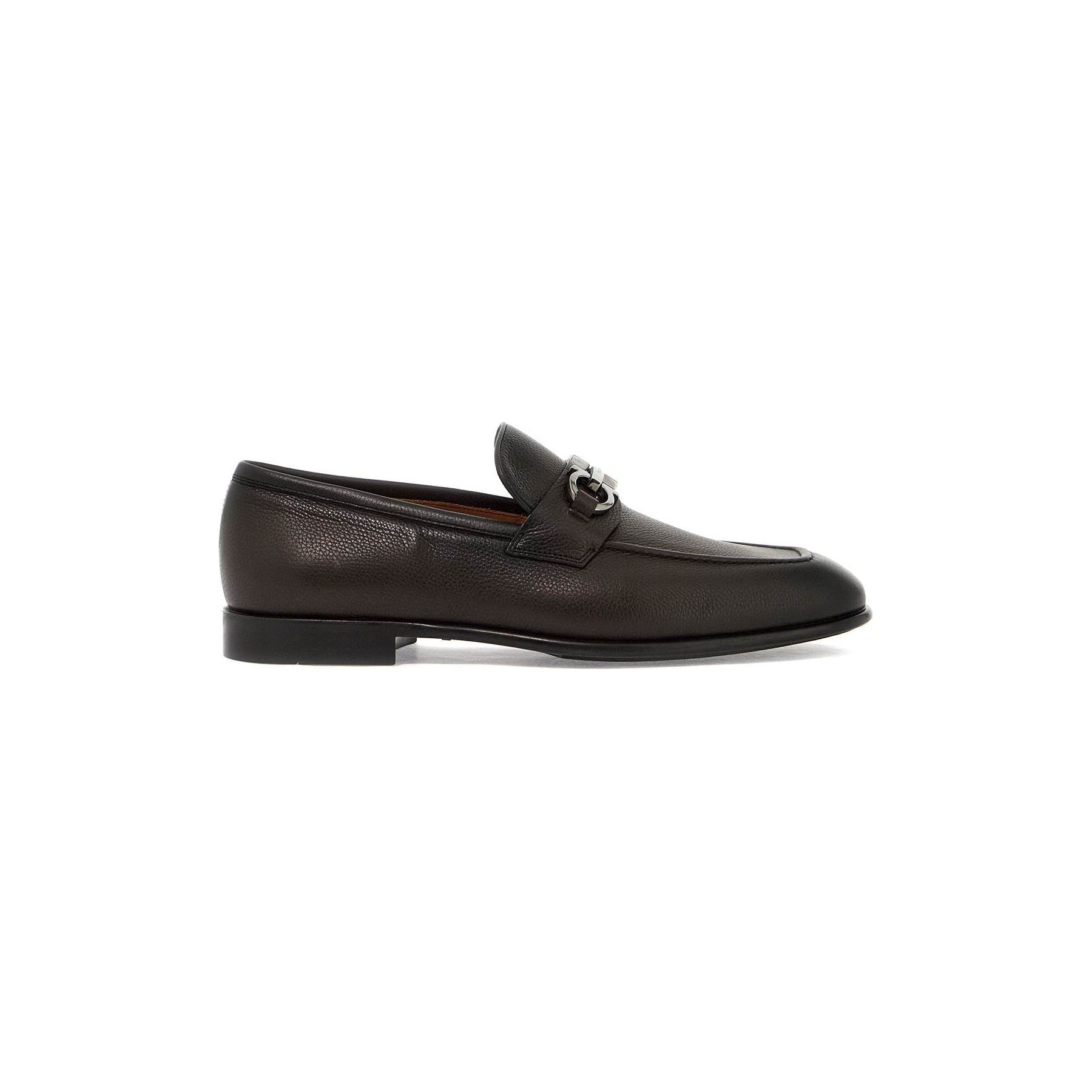 Foster Gancini Leather Loafers