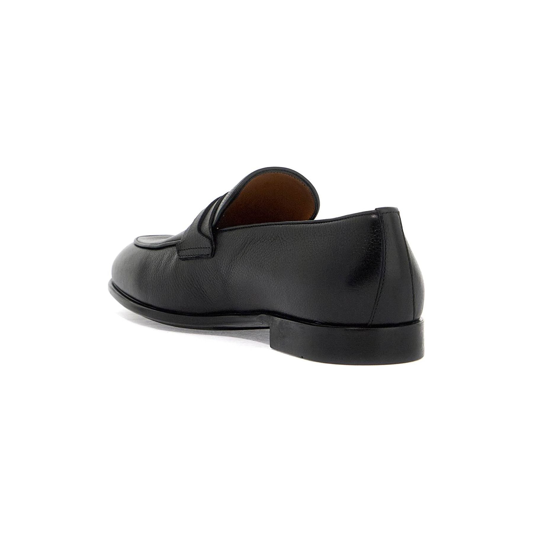 Desio Gancini Leather Loafers