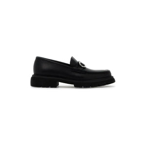 Cocoon Leather Gancini Loafers.