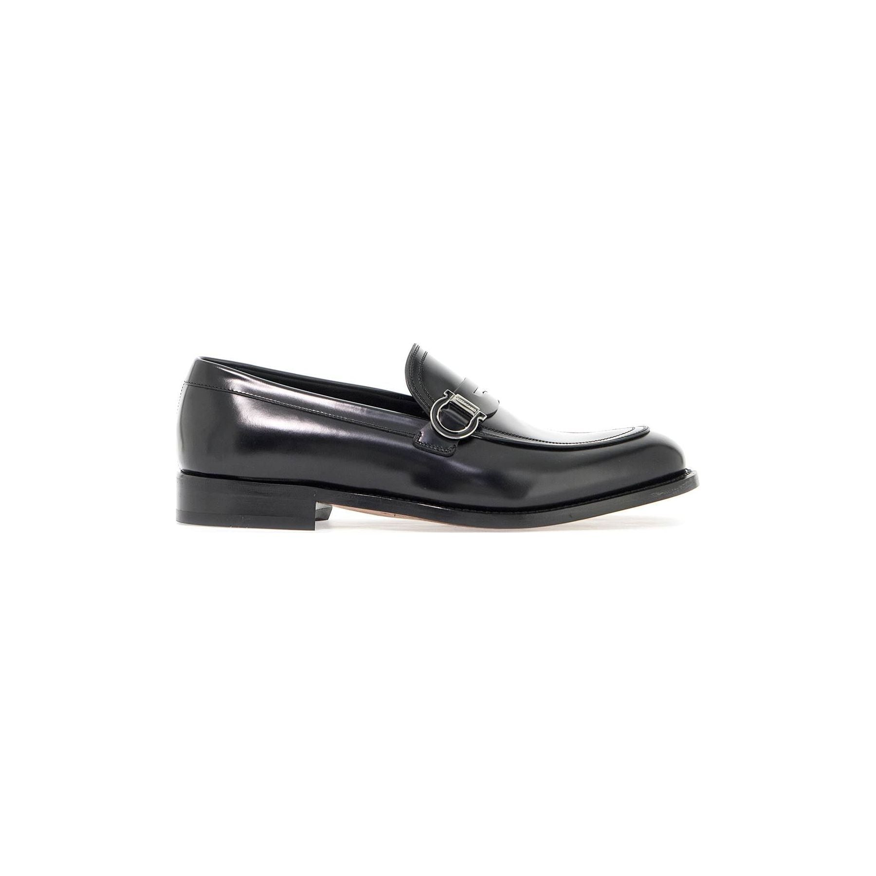 Canada Gancini Leather Loafers