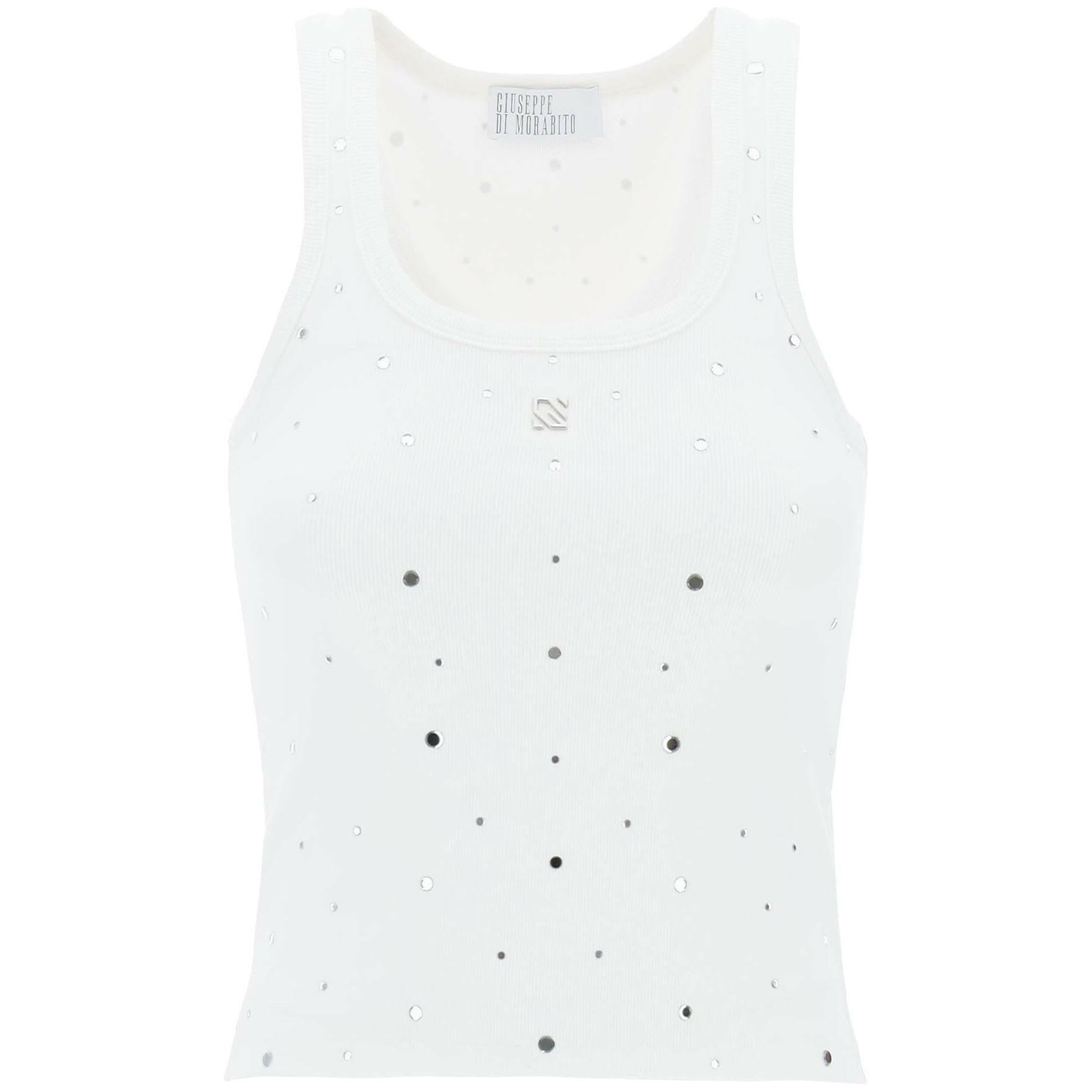 Sleeveless Top With.