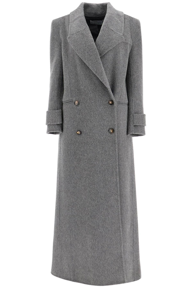 Wool Beaver Coat In Eight