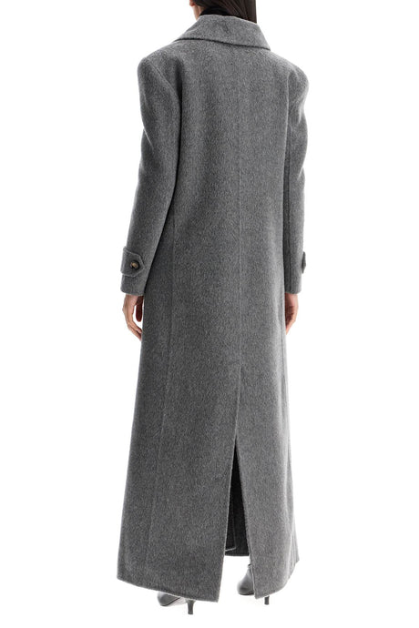 Wool Beaver Coat In Eight