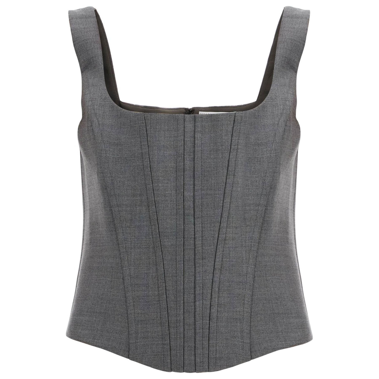 Stretch Wool Corset Top