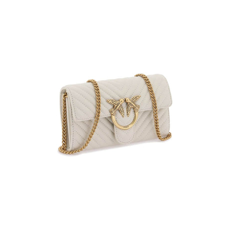 PINKO-Love Bag One Wallet Chevron -JOHN JULIA.