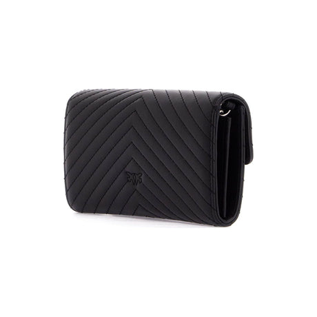 PINKO-Love Bag Chevron Crossbody Bag -JOHN JULIA.