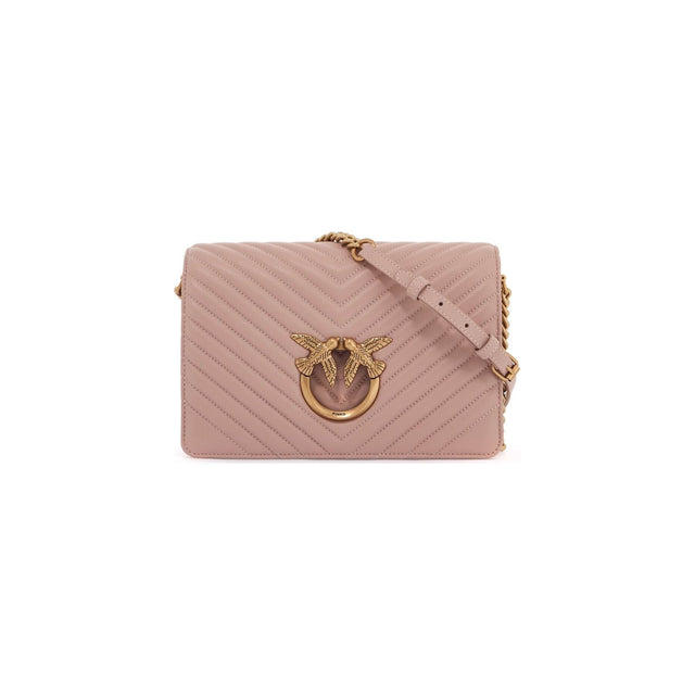 PINKO-Classic Love Bag Click Chevron -JOHN JULIA.