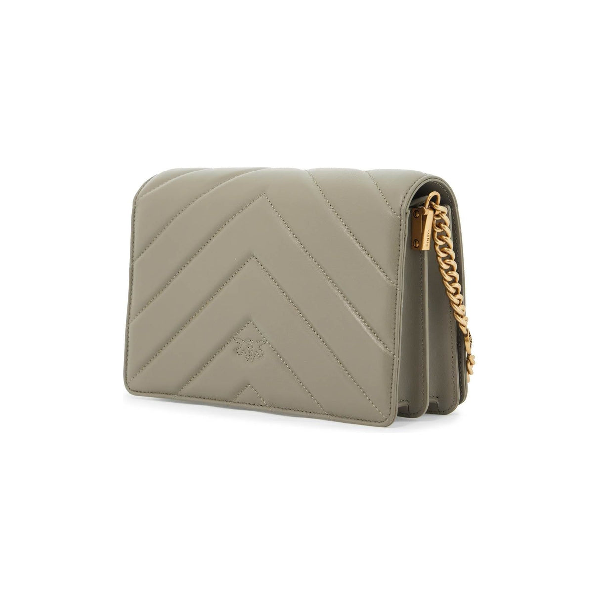 PINKO-Love Click Big Chevron Bag -JOHN JULIA.