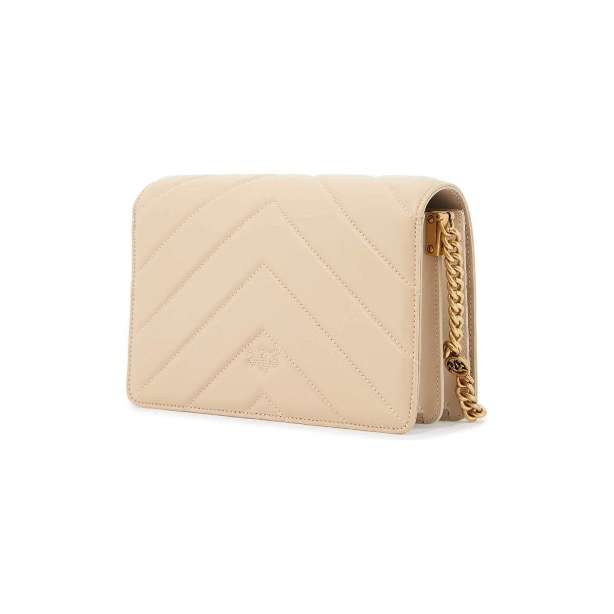 PINKO-Love Click Big Chevron Bag -JOHN JULIA.