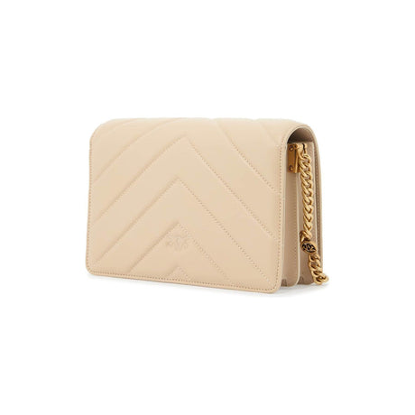 PINKO-Love Click Big Chevron Bag -JOHN JULIA.