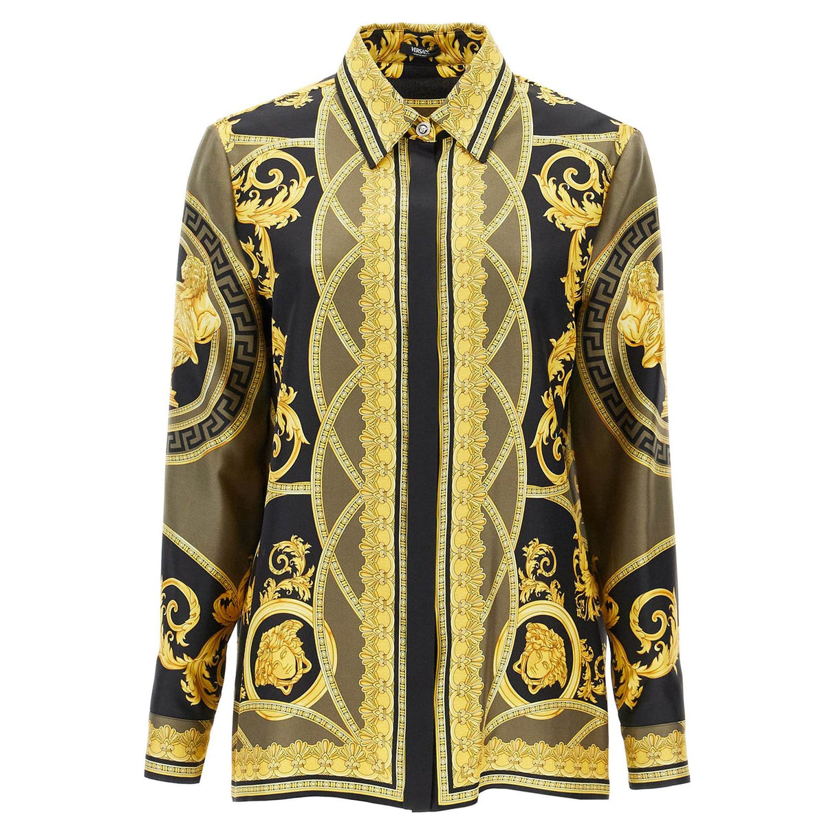 Silk Twill Shirt La Coupe des Dieux Print