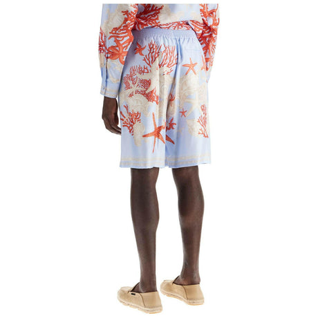 Barocco Sea Silk Shorts.