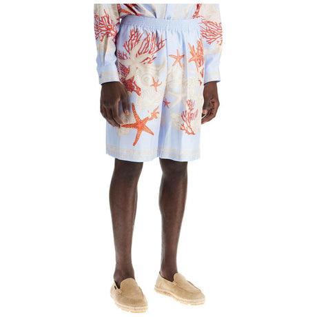 Barocco Sea Silk Shorts.