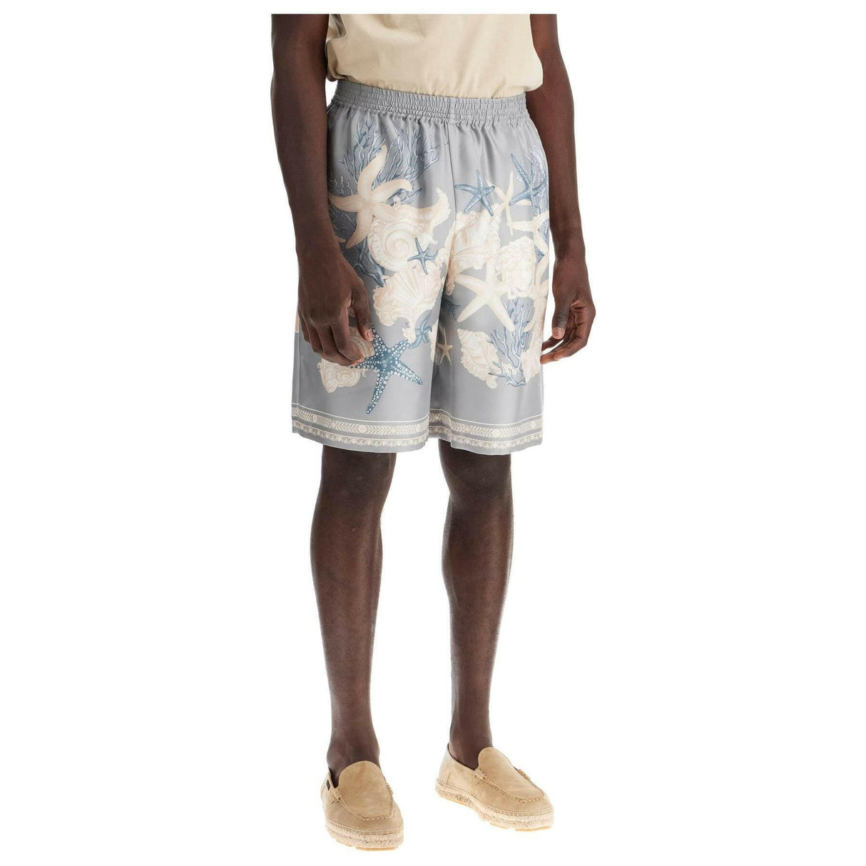 Barocco Sea Silk Shorts.