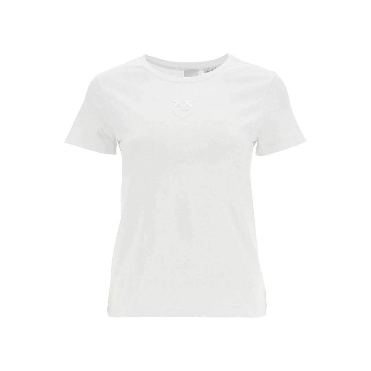 Cotton Jersey Short-Sleeved T-Shirt Embroidery